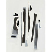 Delamater, Rob Black Moderni uokvireni muzej Art Print pod nazivom - Ritam Cadence II