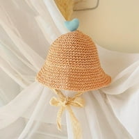 Baby Girl Streak šešir na otvorenom za zaštitu od sunca za zaštitu od sunca HATS Ljetno srce za plažu
