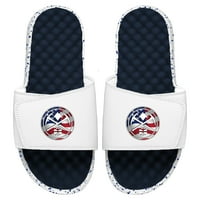 Muški Islide mornarice Bijeli Denver Nuggets Americana Klizni sandale
