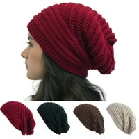 Tulewant TOUGH Headwear Slouchy Beanie Winter Hat za žene - Slauch Prevelizirani kabeli za kabel - hladno