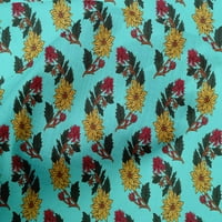 Onuone pamučne kambričke tkaninske listove i cvjetni blok tiskani tkaninski dvorište širom