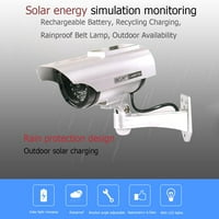 Kotyreds simulacija lutka lažna kamera solarna vodootporna vanjska lažna metak web kamera