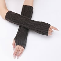 Zimske rukavice za žene topla rukavica otporna na protu elastične poruke na crne rukavice Termalne rukavice