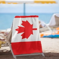 Kanadska ručnik za plažu za plažu, 30 X60 ručnik za plažu