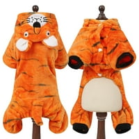 Kućni kostim pas Halloween odijelo za pse tigar tigar kostim pasa kombinezon za kućne ljubimce - veličina