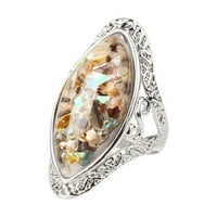 Pribor Prstenovi Vintage Illu-Sion Shell prsten ženski prsten nakit prstenovi poklon prsten isklesan