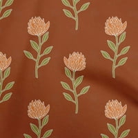 Onuone pamuk poplin Twill Maroon tkanina cvjetna šivaća tkanina od dvorišta tiskana diiy odjeća široko