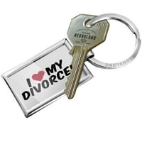 Keychain I Heart Love Moj razvode