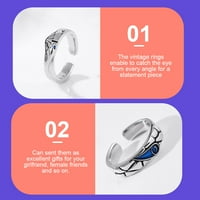 Oči prstenovi za prste valentinov prsten nakit ukrasi prsten pokloni
