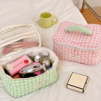 Wanwan toaletna vrećica PLAJNI Uzorak Tkanine tkanine Žene Djevojke Svakodnevna upotreba Oprema za šminku