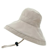 Žene sunce šešire modne kape za sunčanje na plaži Sklopivi ribolovci šešir leži kao elegantni kape za