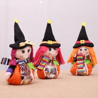 Fleinnghoz Halloween Witch Candy Zip torba za djecu za odmor Dječji poklon za skladištenje za pohranu