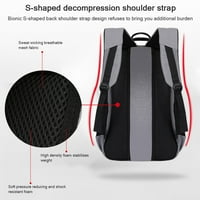 Ruksak za laptop protiv krađe, vodootporni ruksak za laptop backpack laptop ruksak ruksak s USB punjačem