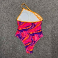 Ženski kupaći kupaći kostimi, axxd seksi šareni tipni boje tiskani jednodijelni kupaći kostim kupaći