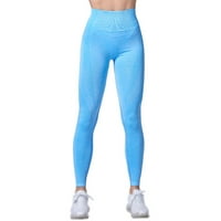 Rompers za ženske ženske fitness vježbati uski bešavni viši struk dizanje seksi joga hlače chmora