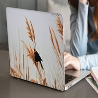 Kaishek samo za Macbook Pro 14 Kućište objavljeno model A & A M1, plastični tvrdi futrola + crna poklopac