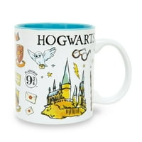 Harry Potter Hogwarts ikone keramičke krigle
