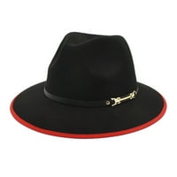 PARTNER FISHERMAN HAT Korean verzija Woolen Top Hat Jazz Hat British Style Top Hat Big Brim Hat Dame
