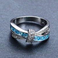 Nježan i prekrasan dijamantski cirkon ženski prsten