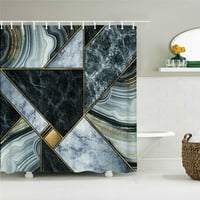 3D klasična geometrija uzorak ispisane tkanine zastove za tuširanje kupaonica zavjesa zaslon za kupanje