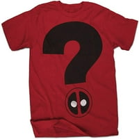 Marvel Deadpool Pitanje Mark Red Flip majica