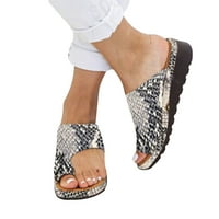 Žene debele sandalne cipele sa sandalama klina sandale za sandale za cipele za cipele za cipele na plaži