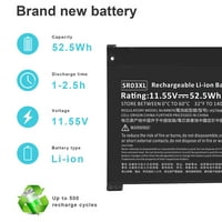 SR03XL 52.5Wh baterija za laptop za HP Paviljon 15-C Serie Envy 15-CN 15-CP 17-BW serija TPN-C SR03052XL