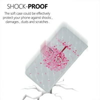 Case iPhone plus Case, iPhone 6s Plus futrola, Allytech 3D Emboss Kožna zaštitna poklopac i džep za