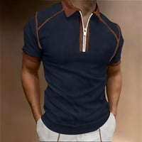 Muška bluza, muški vrhovi Ljetno čišćenje prodaja, majica za muškarce, muškarci casual solid patwdown