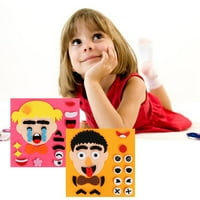 Expression DIY ručno rađene naljepnice Dječje obrazovne Q7D igračke L6D9