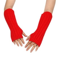 Rukavice Žene Modni pleteni plišani Twist Vjetrootporna toplo zadebljane prstene rukavice