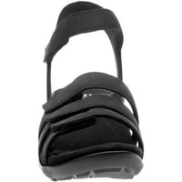 Breezy neutralne - sandale niske pete u crnoj boji