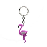 Prekrasan ključ u obliku slova Flamingo Creative 3D PVC privjesak za modernu poklon viseći ukras za