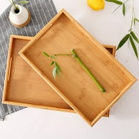 Moocrvic bambusova ladica za domaćinstvo čaj za čaj za čaj za čaj drveni hotel Restoran Restoran Lay