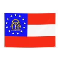 Gruzija potpisnica državne brtve zastava potpisuju, viseći baneri Banders Backdrop svečani dekor za