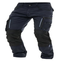 Muške građevinske hlače komunalna radna teška radna odjeća hlače za koljeno koljena Cordura Sigurnosne