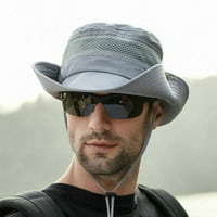 TENTSEH MENS Sun Hat Bucket Ribolovno planinarenje Šitoka Široka BRIM UV zaštitni šešir