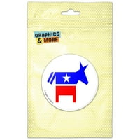 Demokratska magarac Pinback tipka za pin