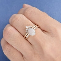 Prstenovi za ružin zlato podudaranje prstena umetnuli konjički oko za žene za žene i djevojke Jedinstveni