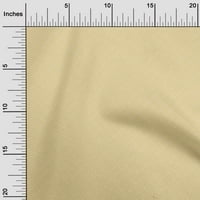 Onuone pamuk poplin žuta tkanina dijagonalna DIY odjeća pretežna tkanina za ispis tkanina širokog dvorišta