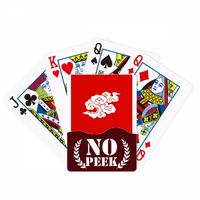Inovativni oblaci Art Deco Fashion Peek Poker igračka karta Privatna igra