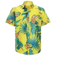 Majica Dugi rukav Muškarci Moda Proljeće Ljeto Ležerne prilike kratkih rukava od ispisane majice TOP