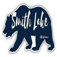 Smith Lake Alabama Suvenir Vinil naljepnica za naljepnicu Medvjed dizajn