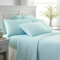 Početna Kolekcija Premium Mekani hipoalergenijski lim za krevet Površina kreveta Twin Boja: Baby Blue