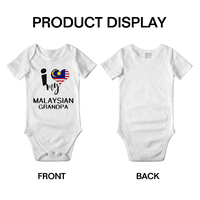 Srce Moj malezijski djed Malezija ljubav nadzorna odjeća od novorođenčadi