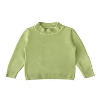 NOLLA Džemper za mali tople pletene džempere Dugi rukav Pulover Dječji slatki skakač Top Girls Crew