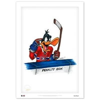 Daffy Duck Montreal Canadiens 14 20 Looney Tunes Limited Edition Fine Art Print
