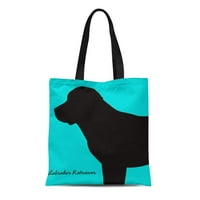 Platno torba žuti pas Labrador Retriever Crna laboratorija Čokolada ljubavnici za višestruki torbi za
