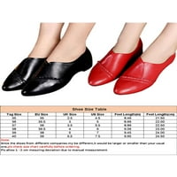 Colisha Womens Loafers Comfort Casual cipela na loafer Party Lagana modna obuća Classic Crvena 6