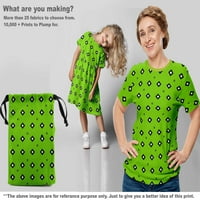 Onuone viskoznog dresa svijetlo zelene tkanine blok DIY odjeće pretežanje tkanine za ispis tkanina širom
